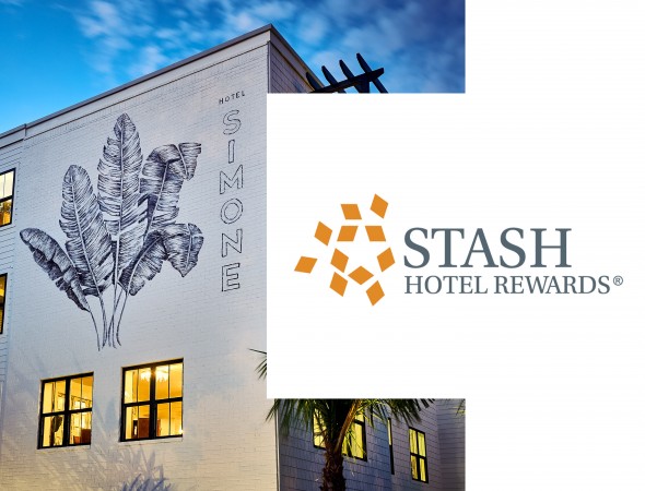 Stash Hotel Rewards featuring exterior photo of hotel simone