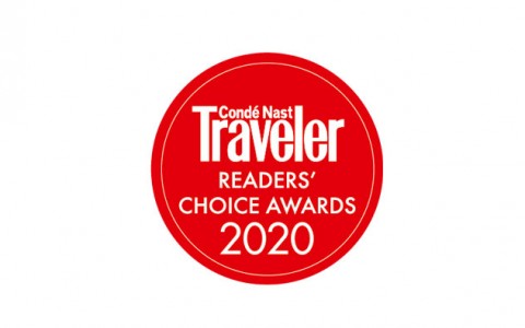 conde naste traveler 2020 winner red badge