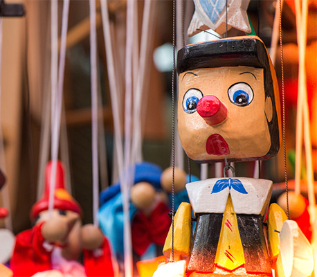 Pinocchio puppet