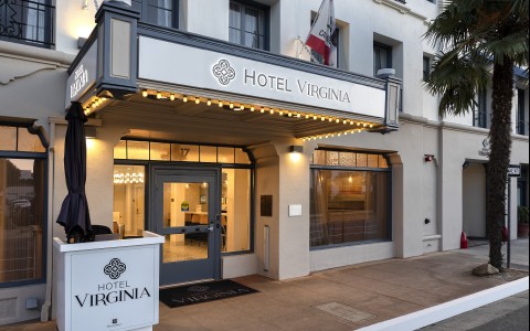 Hotel Virginia Entrance & Marquee