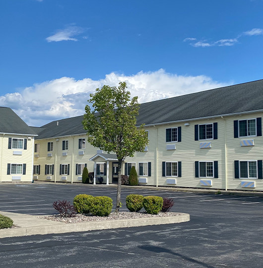 exterior view of a property