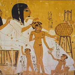 Egyptian hieroglyphic art