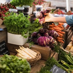 farmers market produce
