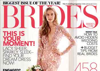 brides magazine cover