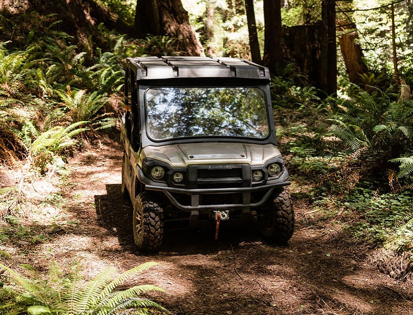 ATV in the forest