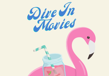 dive in movies with a flamingo