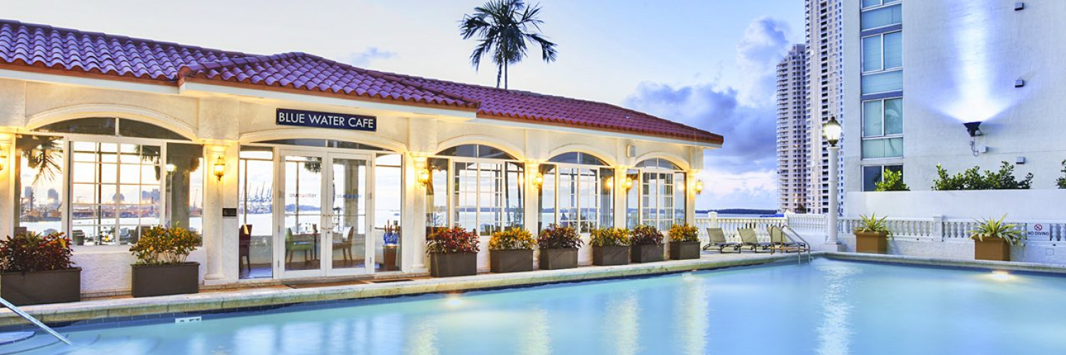 intercontinental miami dining at blue water cafe