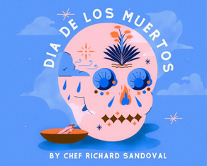 Dia De Los Muertos Promo by Chef Richard Sandoval Pink skull