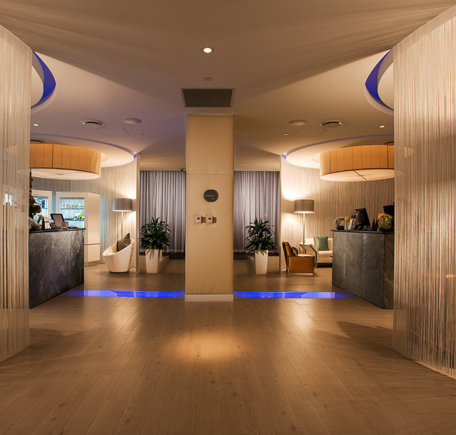 intercontinental miami myspa interior