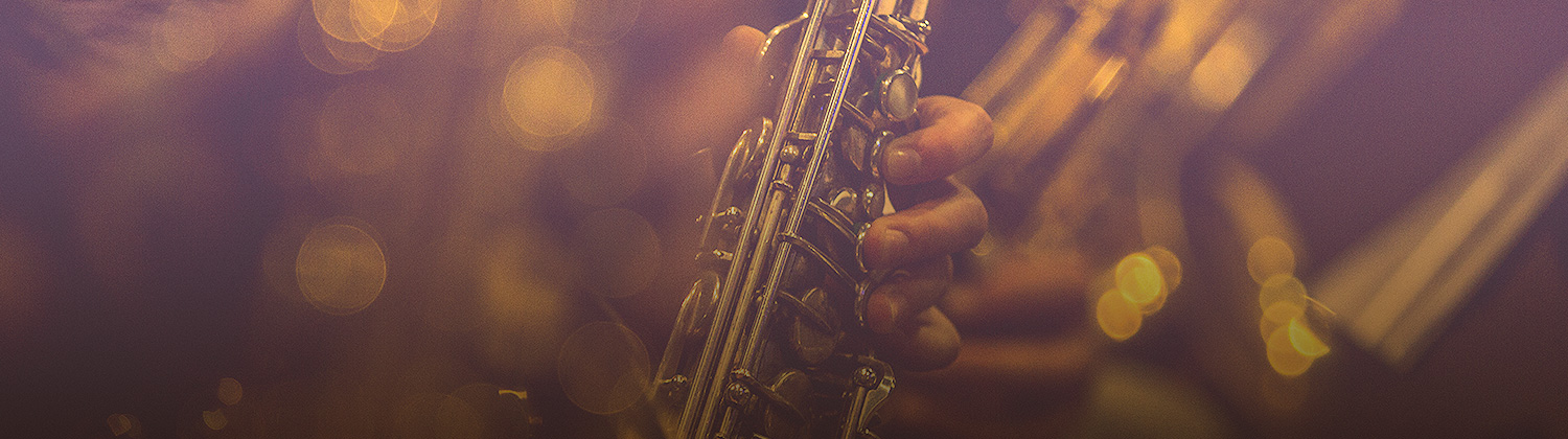 saxophone being played