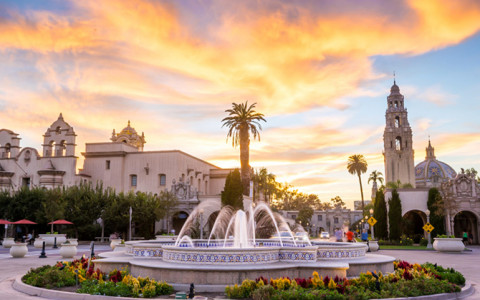 Balboa Park Fountain