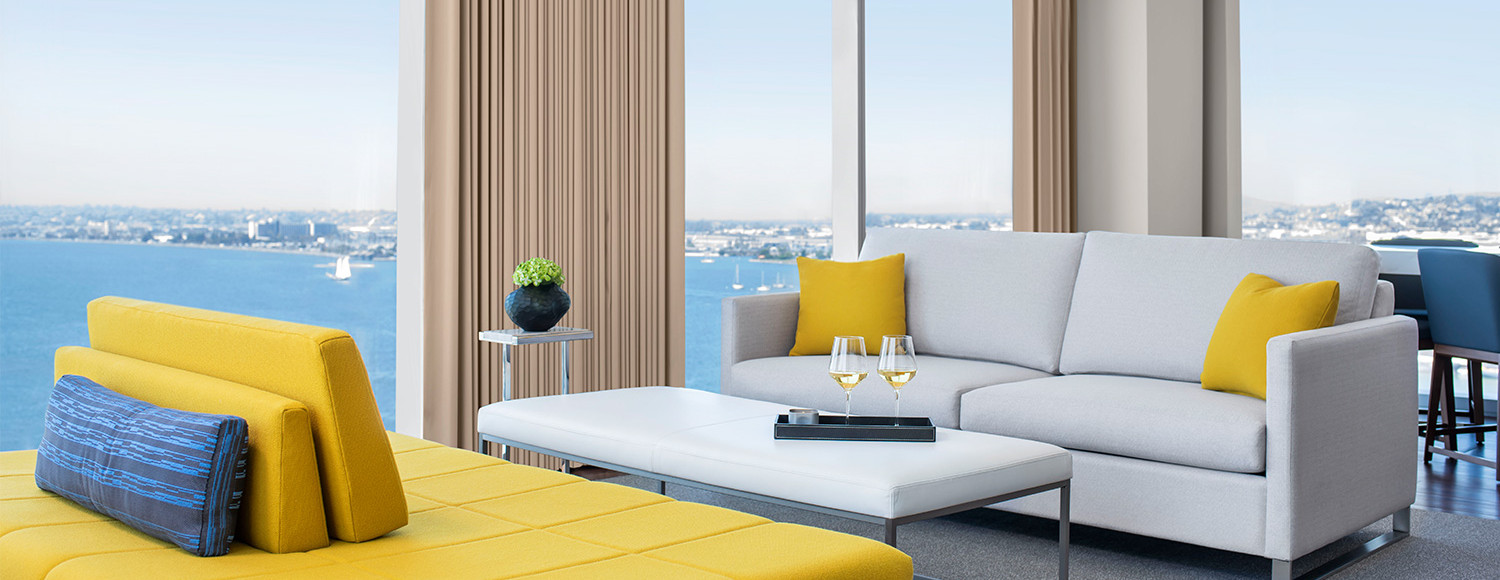 InterContinental San Diego suite living room