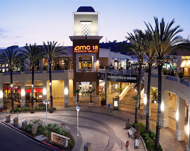 San Diego fashion Valley