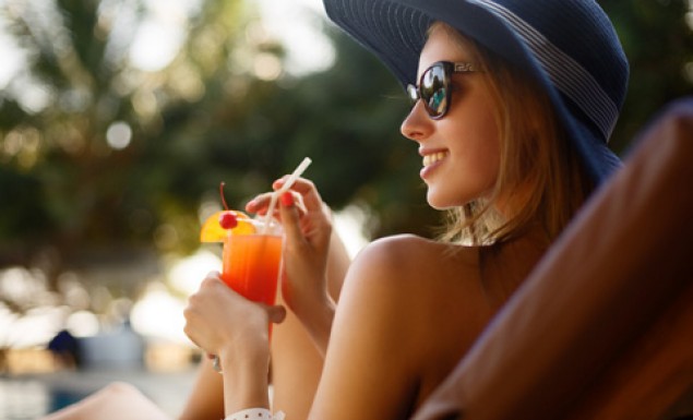 woman on the beach special