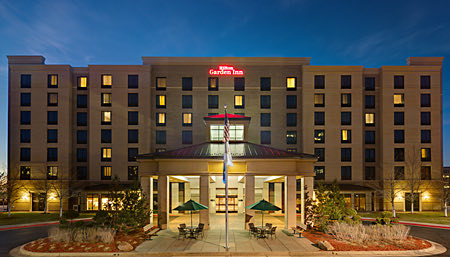 exterior of hilton garden inn denver tech center
