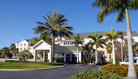 exterior of hilton garden inn sarasota bradenton airport