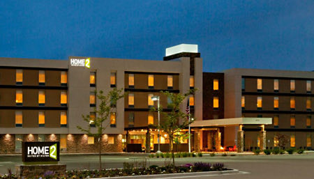 exterior of home2 suites salt lake citysouth jordan utah