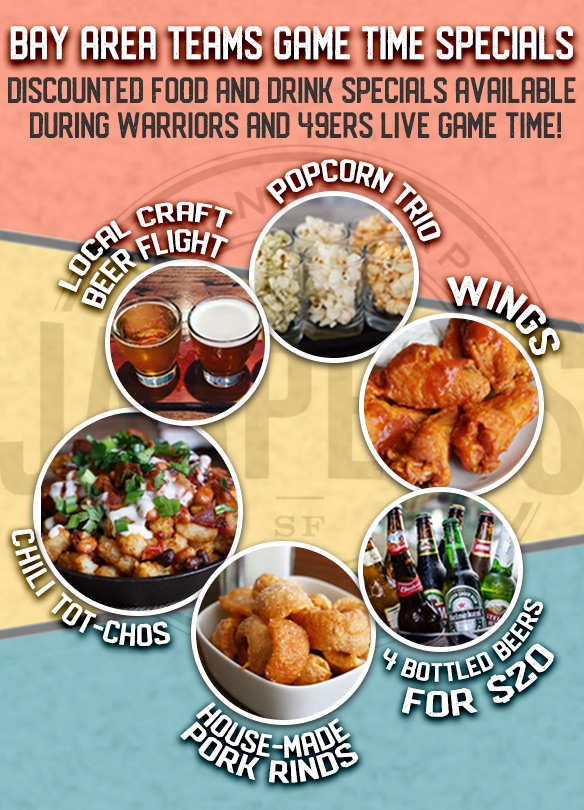 Game Day Specials