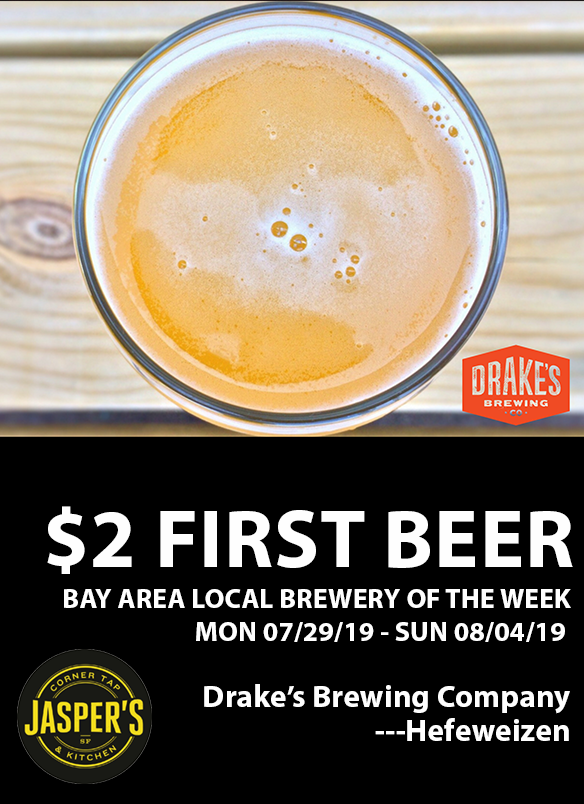 2 dollar beer Drake's Brewing Company