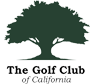 the golf club logo with a green tree