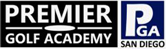 premier academy logo in white