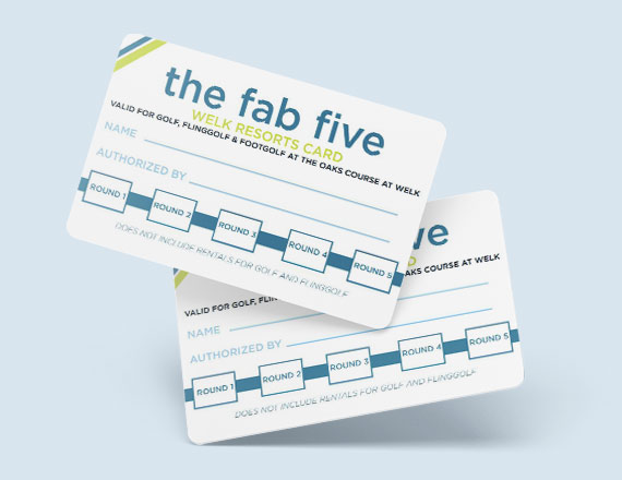 the fab five welk resorts card