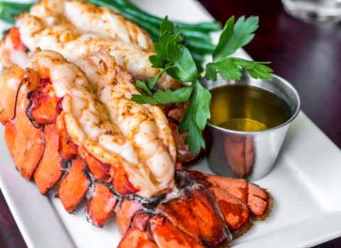 Lobster Tail with Butter 