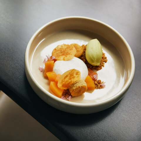 bowl of elegant food