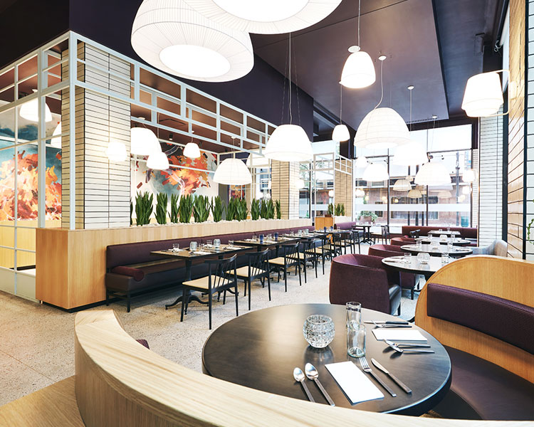 dining area with multiple seating