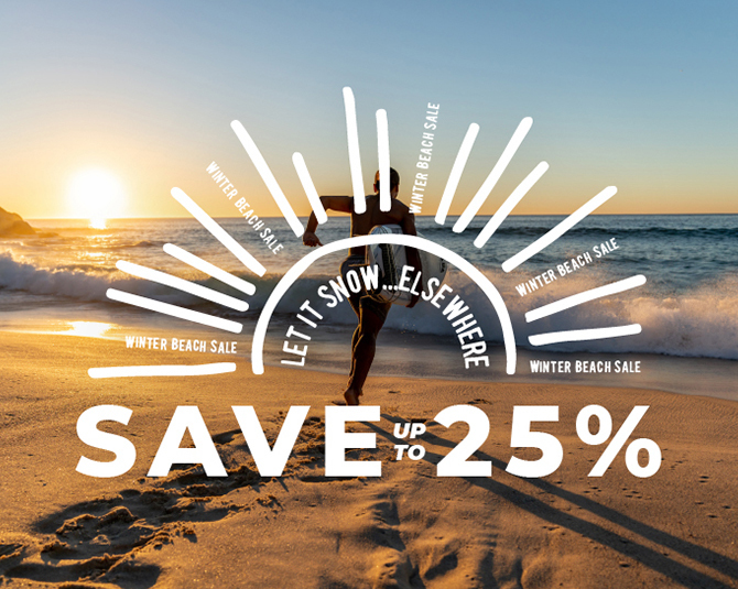 Save up to 25% winter offer