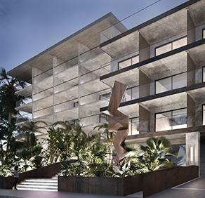 exterior of hotel