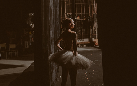 ballerina on stage