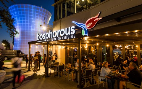 Exterior of Bosphorus Turkish Restaurant