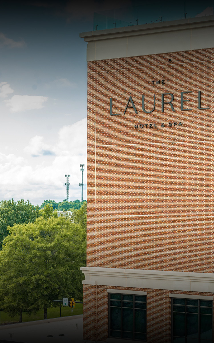 the Laurel Hotel sign