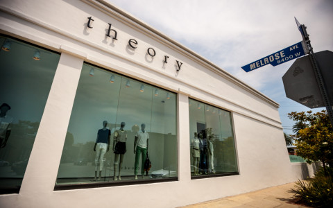 theory store on melrose avenue los angeles