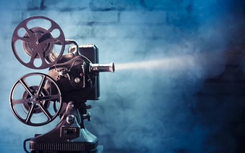 vintage video reel