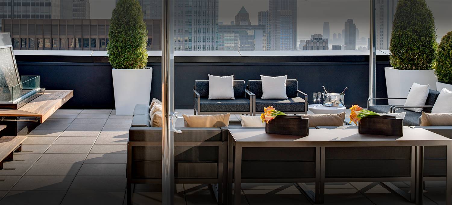 Champagne Suite | Manhattan Hotels with Rooftop Terrace | Lotte NYC