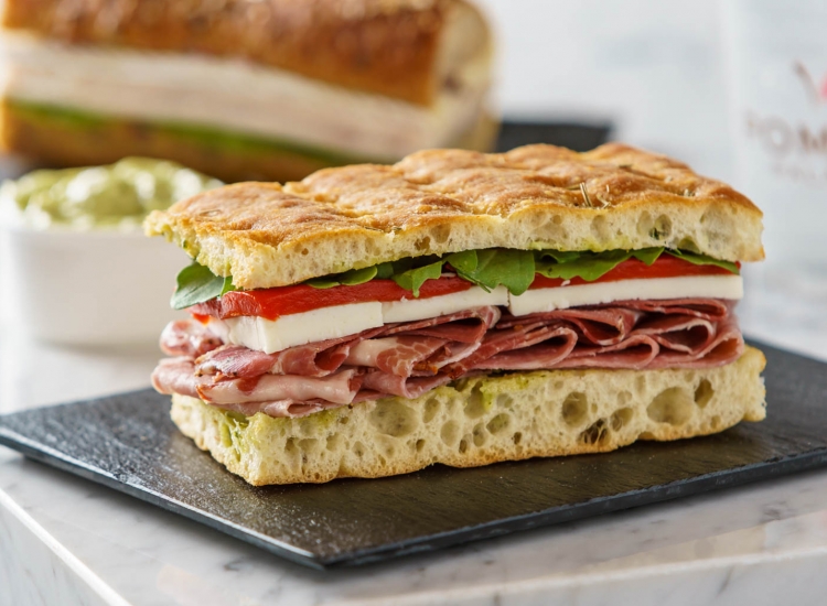 Sandwich from Pomme Palais New York City Bakery