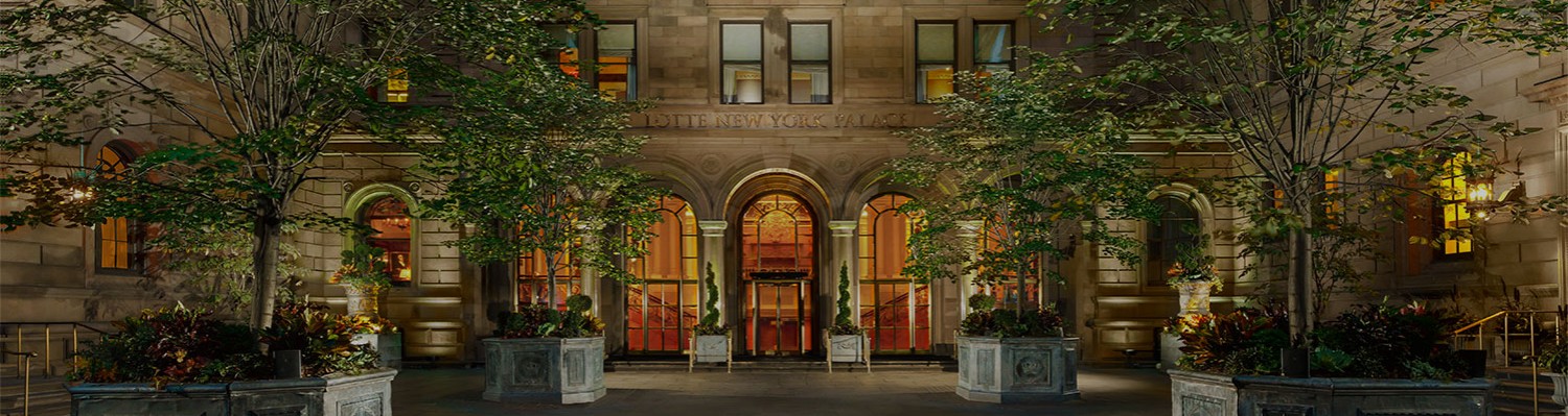 The towers entrance with metallic gates open