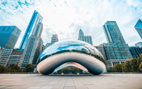chicago bean sculpture 