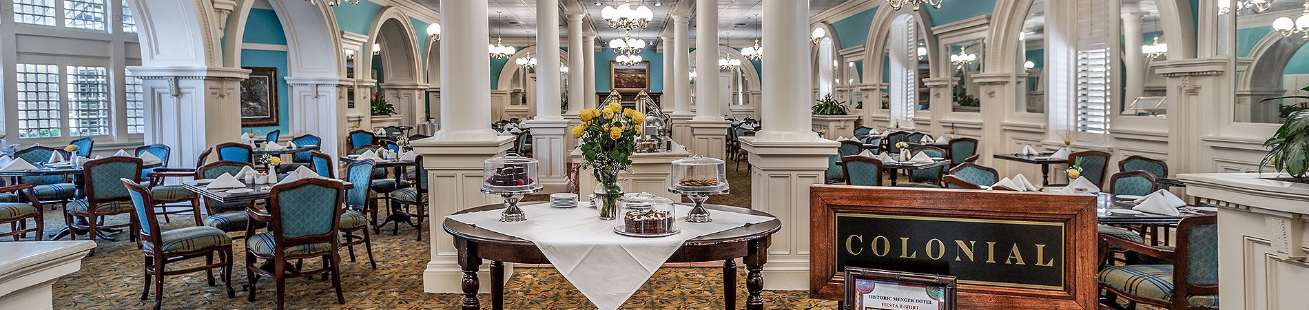 Restaurants In San Antonio Tx Colonial Room The Menger Hotel