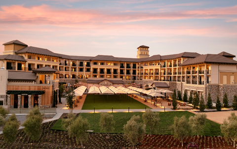 Grand Reserve Lobby at Dusk
