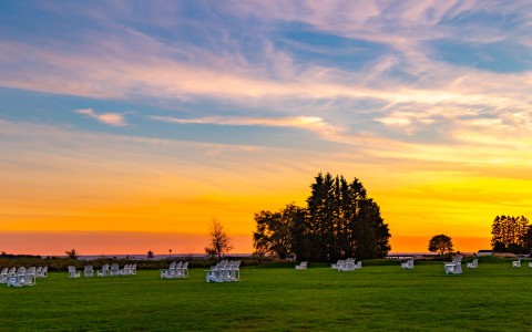 sunrise outside of mission point 