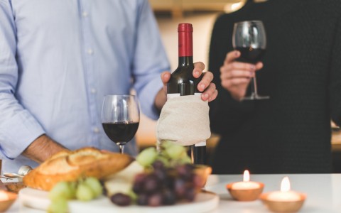 wine and cheese