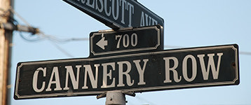Cannery Row road sign