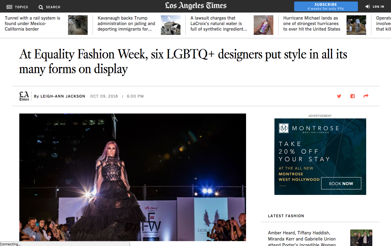LA Times Article