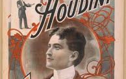HoudinI vintage poster