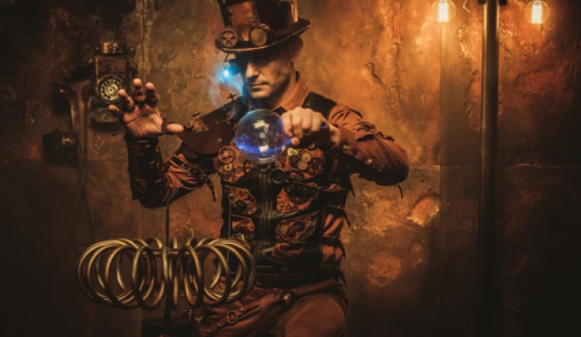 steampunk man