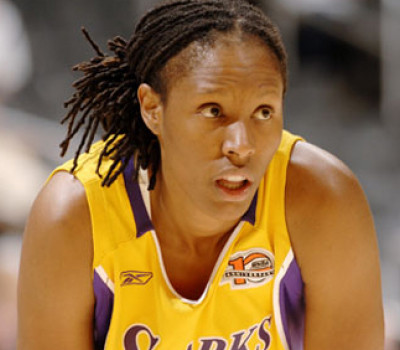 Photo of Chamique Holdsclaw in Sharks Team Uniform