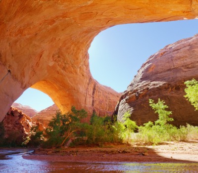 Hamblin Arch in Coyote Gulch